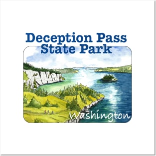 Deception Pass State Park, Washington Posters and Art